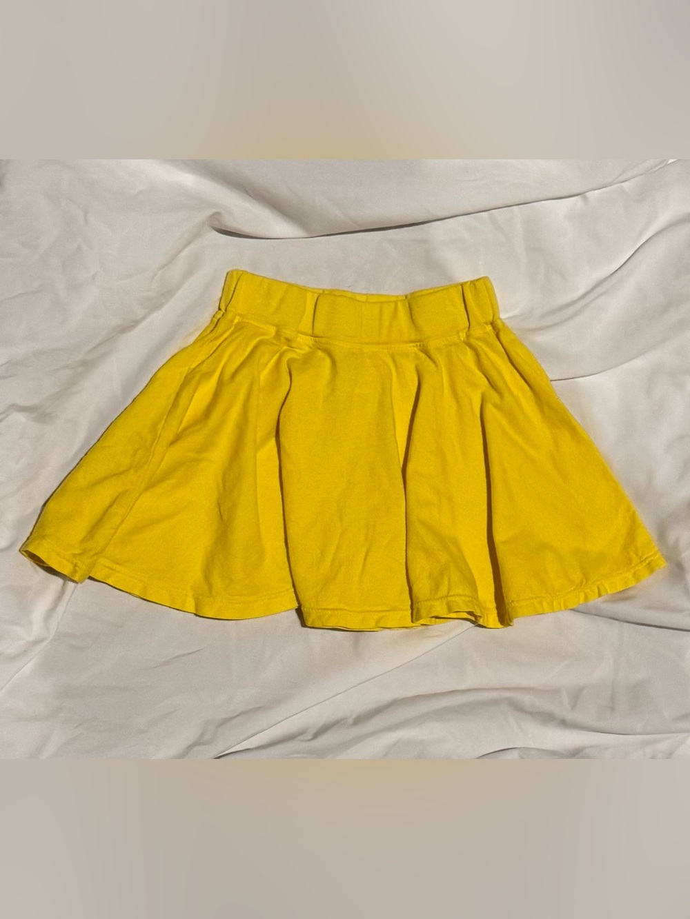 City Threads Yellow Girls Skirt